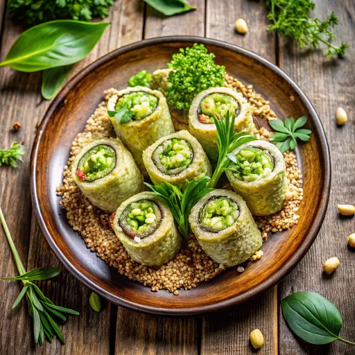 অ্যাভোকাডো ও কুইনোয়া রোল